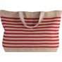 Kimood Grand sac fourre-tout en juco natural/red