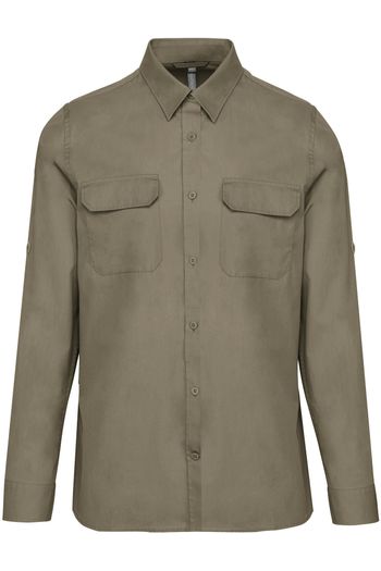 Image produit Chemise safari manches longues homme