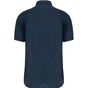 kariban Chemise coton / élasthanne manches courtes navy