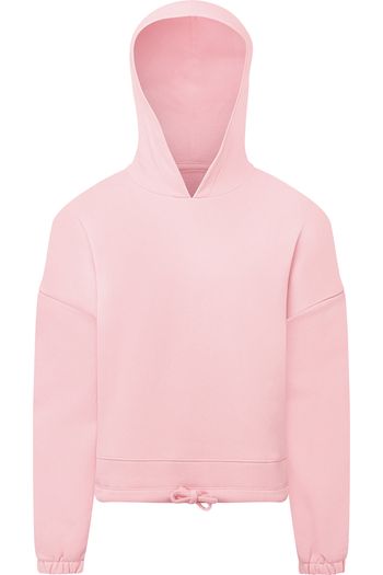 Image produit Sweat à capuche crop-top oversize en tissu recyclé Tridri® enfant