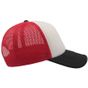 Atlantis Rapper Cap white/red/black