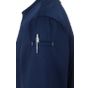 karlowsky Men's Long-Sleeve Chef Jacket Green Generation Sustainable GRS Steel blue