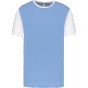 ProAct Maillot manches courtes bicolore unisexe sky_blue/white
