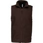 Kariban Luca - Gilet micropolaire homme chocolate
