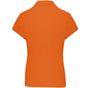 kariban Polo manches courtes femme orange