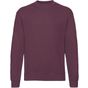 fruit of the loom Classic Set-in Sweat bordeaux