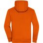 James&Nicholson Men's Lifestyle Zip-Hoody dark_orange/navy