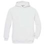 B&C Collection Hooded Kids white