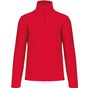 Kariban Enzo - Micropolaire col zippé homme red