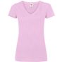 fruit of the loom Valueweight V-Neck T Lady-Fit rose_pale