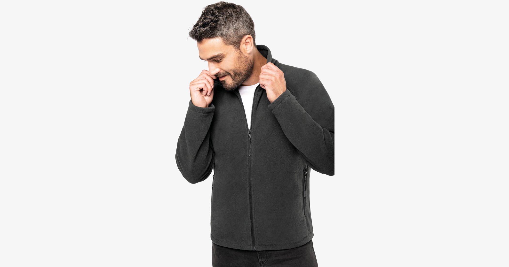 Veste micropolaire zippée Kariban Bleu Royal XL | Leroy Merlin
