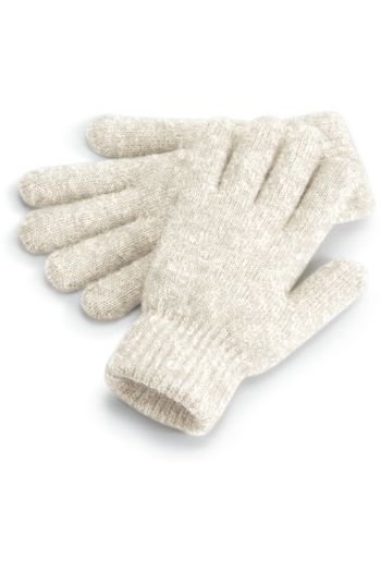 Image produit Gants confortables à revers en maille côtelée