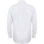 Henbury Men's modern long sleeved oxford - classic fit white