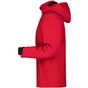 James&Nicholson Men's Winter Softshell Jacket red