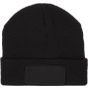 K-up Bonnet recyclé avec patch et doublure Thinsulate™ black