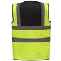 yoko Gilet haute visibilité black/hi_vis_yellow