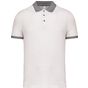 ProAct Polo piqué performance homme white/sporty_grey