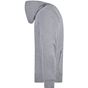 James&Nicholson Men's Hooded Jacket grey_heather