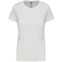 Kariban T-shirt col rond manches courtes femme white