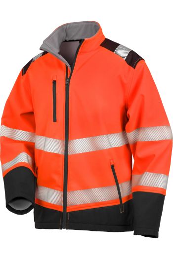 Image produit Printable ripstop safety softshell jacket