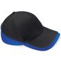 Beechfield Casquette de compétition Teamwear black/bright_royal