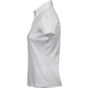 Tee Jays Women's pima cotton polo white