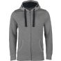 HRM Men's Hooded Jacket Grey melange