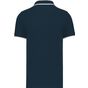 kariban Polo manches courtes homme navy/white/light_turquoise