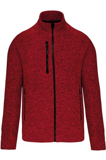 Image produit Veste zippée chinée homme