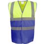 yoko Gilet haute visibilité bicolore hi_vis_yellow/royal_blue