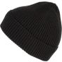 K-up Bonnet côtelé avec revers black