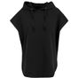 Build Your Brand Ladies Sleeveless Hoody black