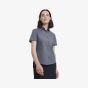 Russell Chemise en Popeline Polyester/Coton classique courtes allongées Femme