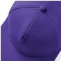 Beechfield Casquette snapback rappeur à 5 panneaux purple