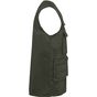 WK-Designed-To-Work Gilet polycoton multipoches doublé unisexe dark_khaki