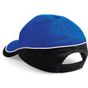 Beechfield Casquette de compétition Teamwear bright_royal/black/white