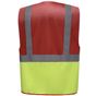 Yoko Gilet multifonction haute visibilité red/hi_vis_yellow