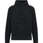 Kariban Sweat-shirt à capuche oversize en micropolaire recyclée unisexe black
