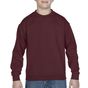 Gildan Youth Crewneck Sweatshirt marron