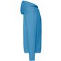 fruit of the loom Classic Hooded Sweat Jacket azure_blue