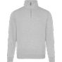 AWDis Just Hoods Sophomore 1/4 zip sweat heather_grey