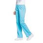 Cherokee Pantalon cargo à taille élastique pour femme turquoise