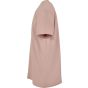 Build Your Brand Heavy Oversize Tee dusk_rose