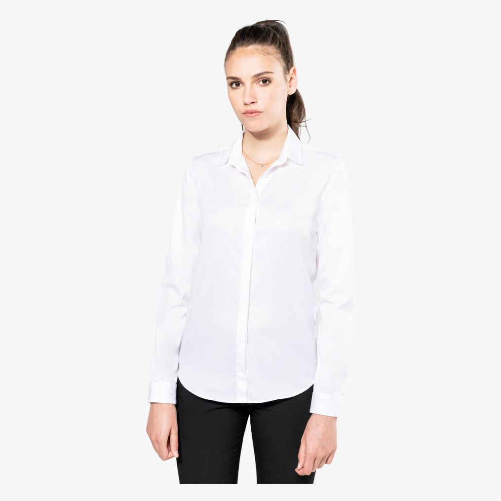 Chemise twill manches longues femme Kariban Premium