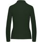 kariban Polo manches longues femme forest_green