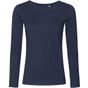 Xo by Promodoro Women´s Roundneck T-Shirt Longsleeve french_navy