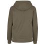 Build Your Brand Basic Ladies Basic Zip Hoody olive