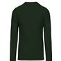 kariban T-shirt homme manches longues encolure ronde forest_green