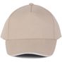 K-up Casquette avec sandwich contrasté - 5 panneaux  beige/white