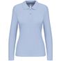Kariban Polo manches longues femme sky_blue